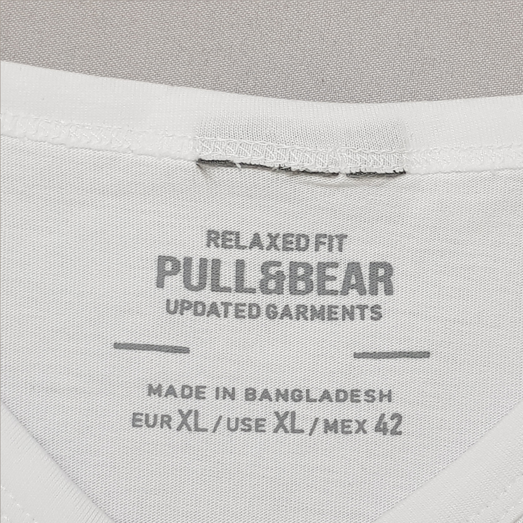 تی شرت مردانه 24027 مارک PULL&BEAR