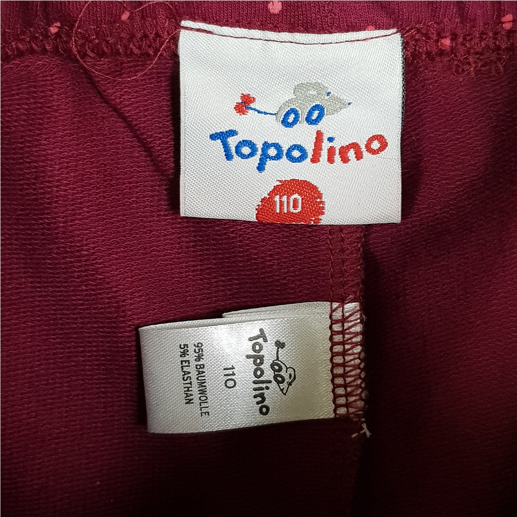 شلوار دخترانه 24166 سایز 2 تا 10 سال مارک TOPOLINO