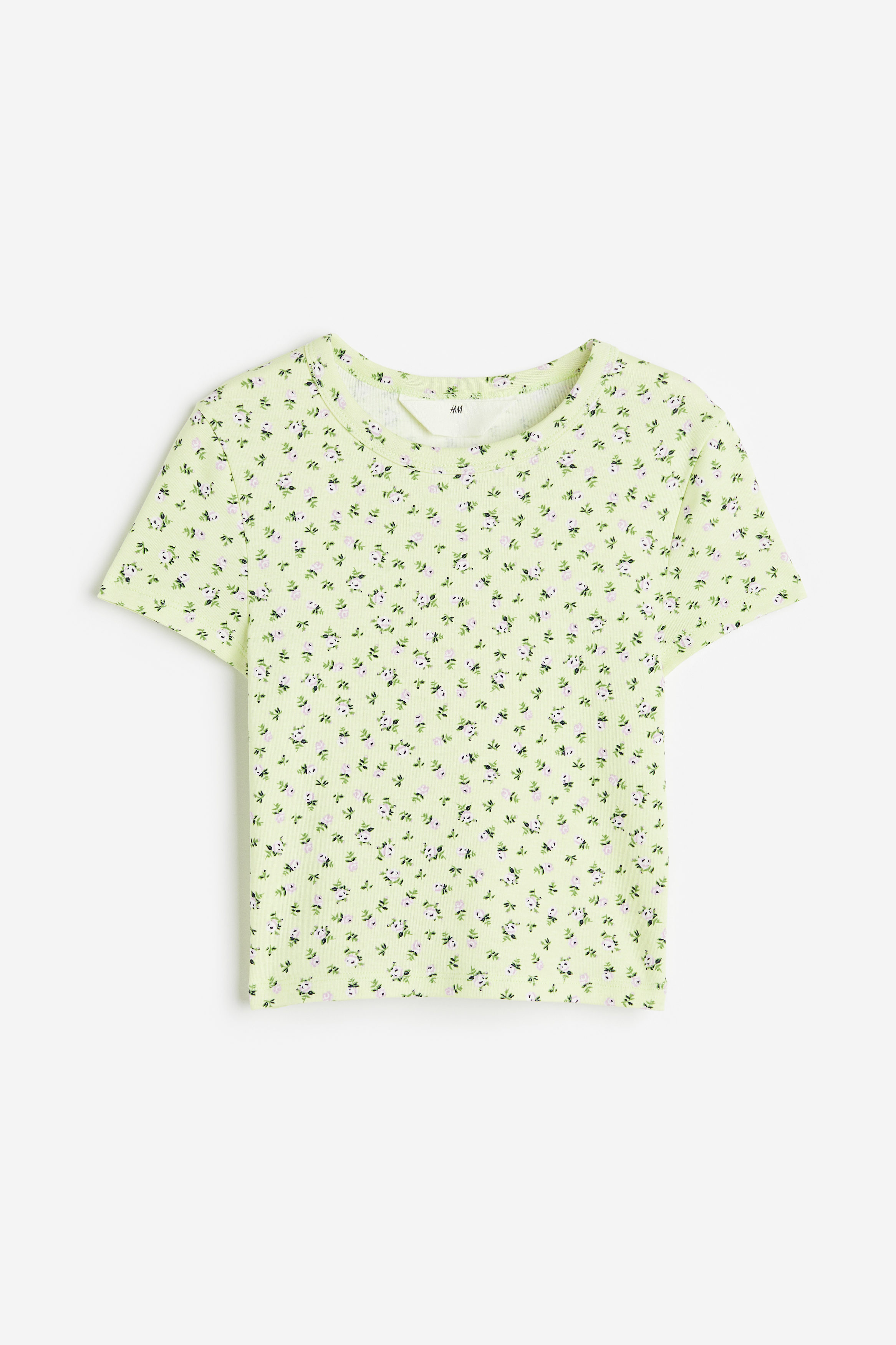 تی شرت دخترانه 24328 سایز 4 تا 8 سال مارک H&M