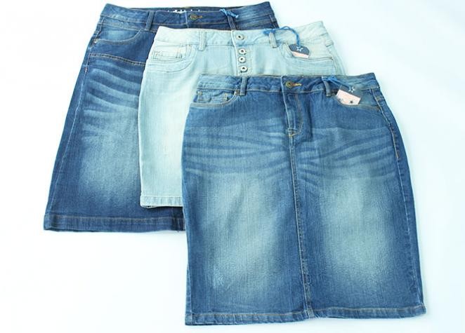 دامن جینز زنانه 100356 سایز 36 تا 44  مارک DENIM