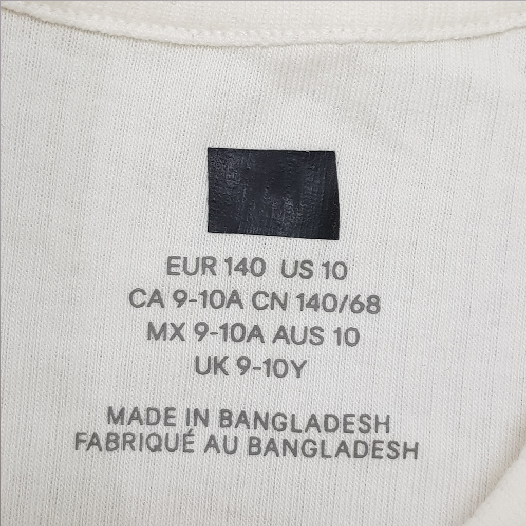 تی شرت دخترانه 24389 سایز 1.5 تا 10 سال مارک H&M   *