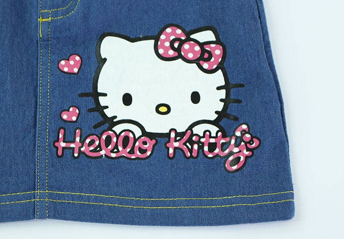 دامن کوتاه دخترانه 100535 سایز 4 تا 12 سال مارک Hello Kitty