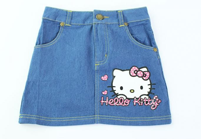 دامن کوتاه دخترانه 100535 سایز 4 تا 12 سال مارک Hello Kitty