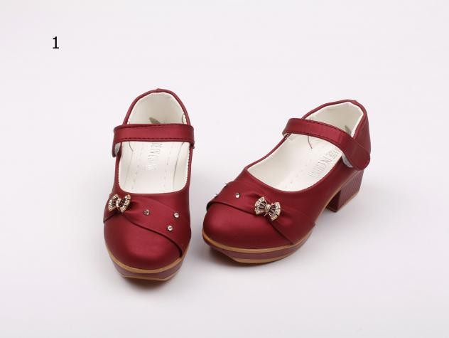 کفش دخترانه پاشنه دار سایز 26-30 کد19302