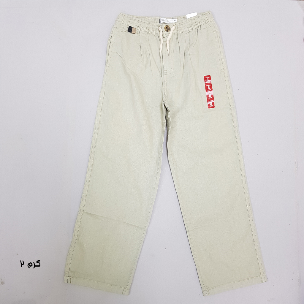 شلوار 23961 سایز 8 تا 14 سال کد 1 مارک ZARA   *