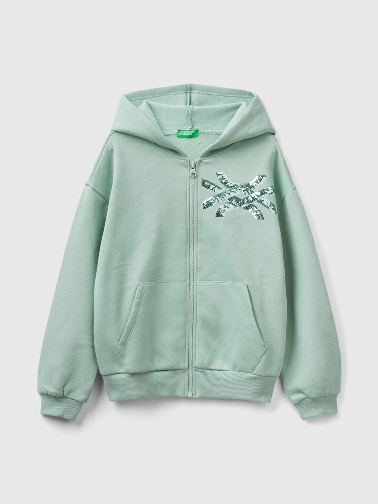 سویشرت دخترانه 25571 سایز 6 تا 14 سال کد 2 مارک United of color benetton