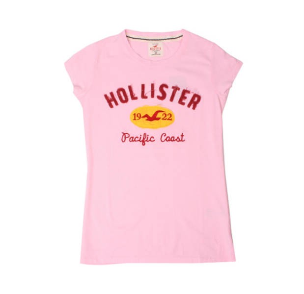 تی شرت زنانه 100628 کد 18 مارک HOLISTER