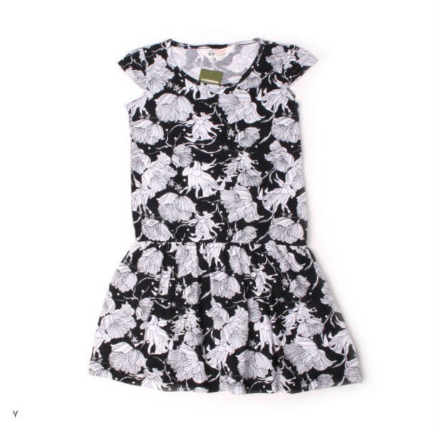 تونیک دخترانه 100604 سایز 4 تا 14 سال مارک H&M
