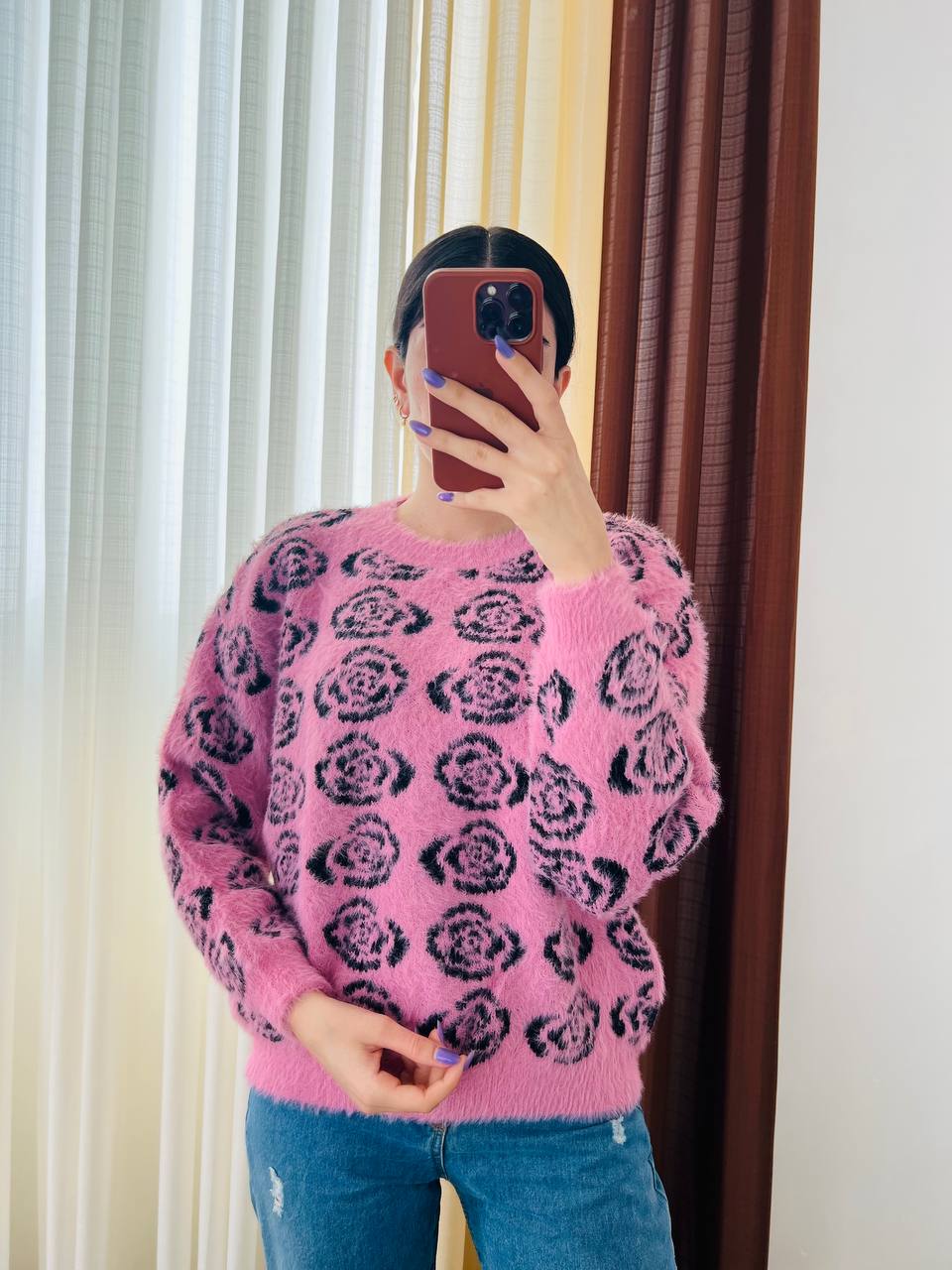 بافت موهر زنانه کد 416477