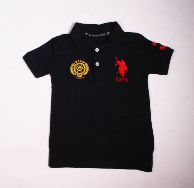 تی شرت پسرانه 100702 سایز 2 تا 10 سال مارک U.S POLO