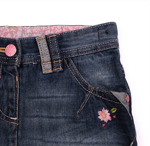 دامن جینز دخترانه 100807 سایز 6 ماه تا 5 سال مارک NEXT