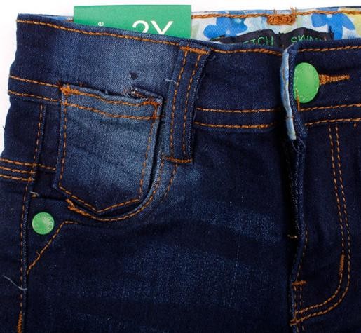 شلوارک جینز دخترانه 11471 سایز 2 تا 8 سال مارک Skinny