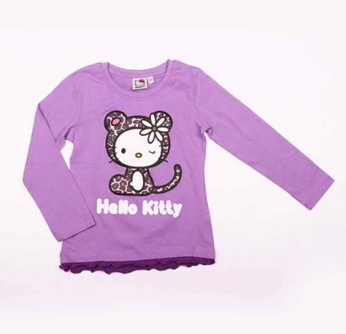 بلوز دخترانه 100849 سایز 6 تا 13 سال مارک HELLO KITTY