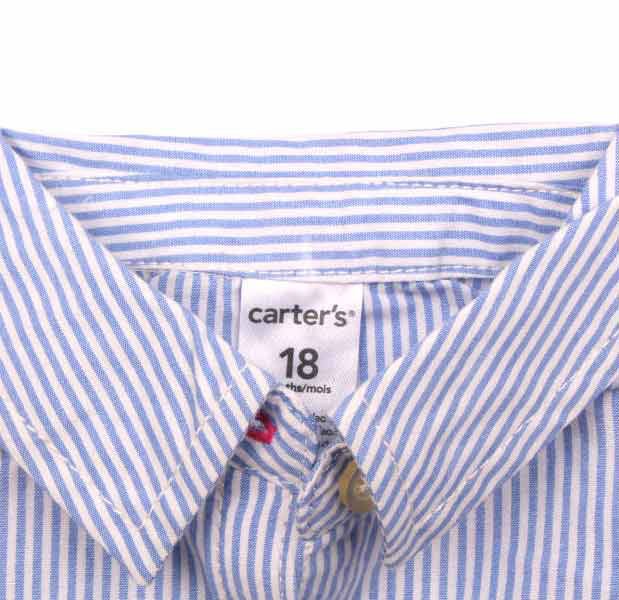 پیراهن پسرانه 100799 سایز 12 ماه تا 6 سال مارک Carters