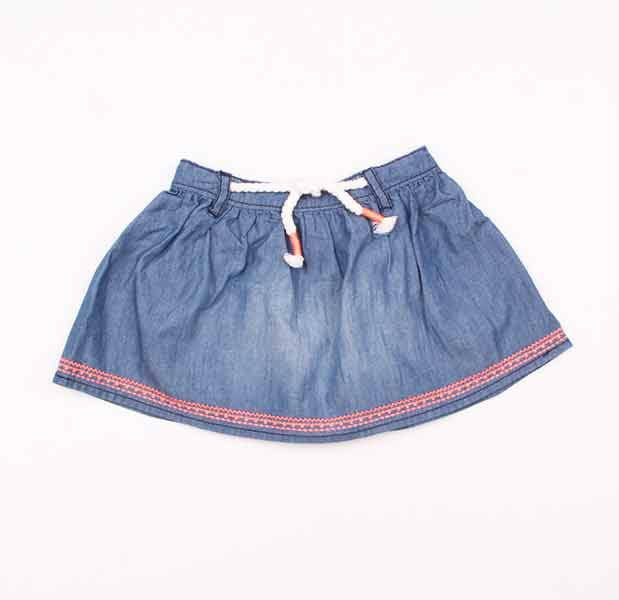 دامن جینز دخترانه 100816 سایز 3 ماه تا 7 سال مارک Carters