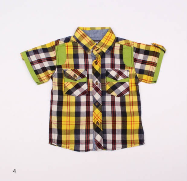 پیراهن پسرانه 100870 سایز 2 تا 8 سال مارک H&M