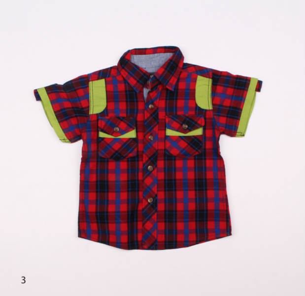 پیراهن پسرانه 100870 سایز 2 تا 8 سال مارک H&M