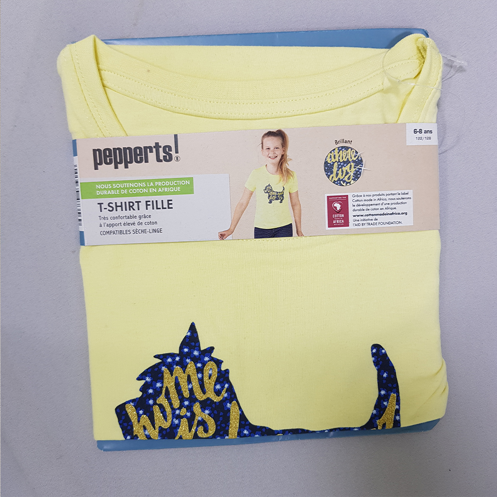 تی شرت دخترانه 27003 سایز 7 تا 14 سال مارک Pepperts
