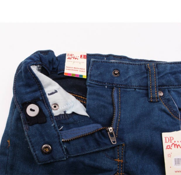 شلوار جینز دخترانه 100645 سایز 3 تا 14 سال مارک DP