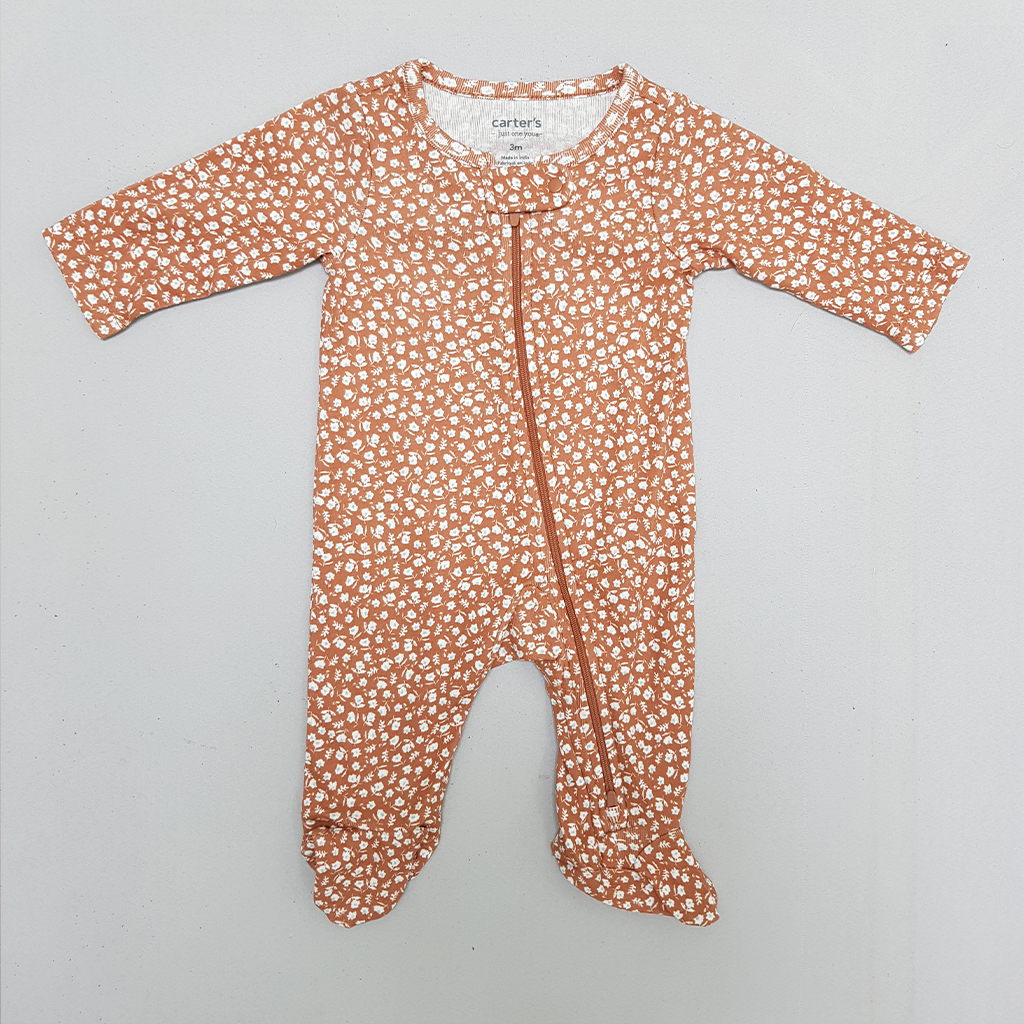 سرهمی جورابدار بچگانه 27144 سایز 3 تا 6 ماه کد 2 مارک Carters