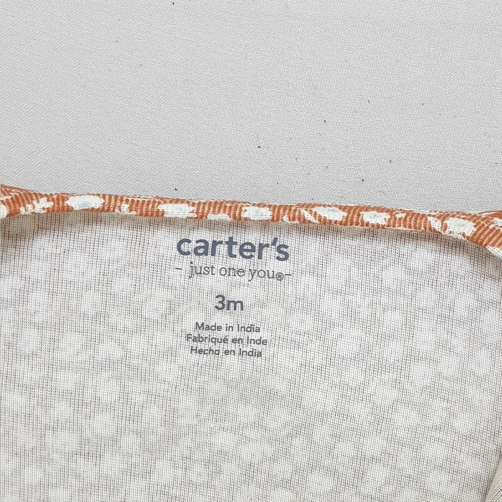 سرهمی جورابدار بچگانه 27144 سایز 3 تا 6 ماه کد 2 مارک Carters