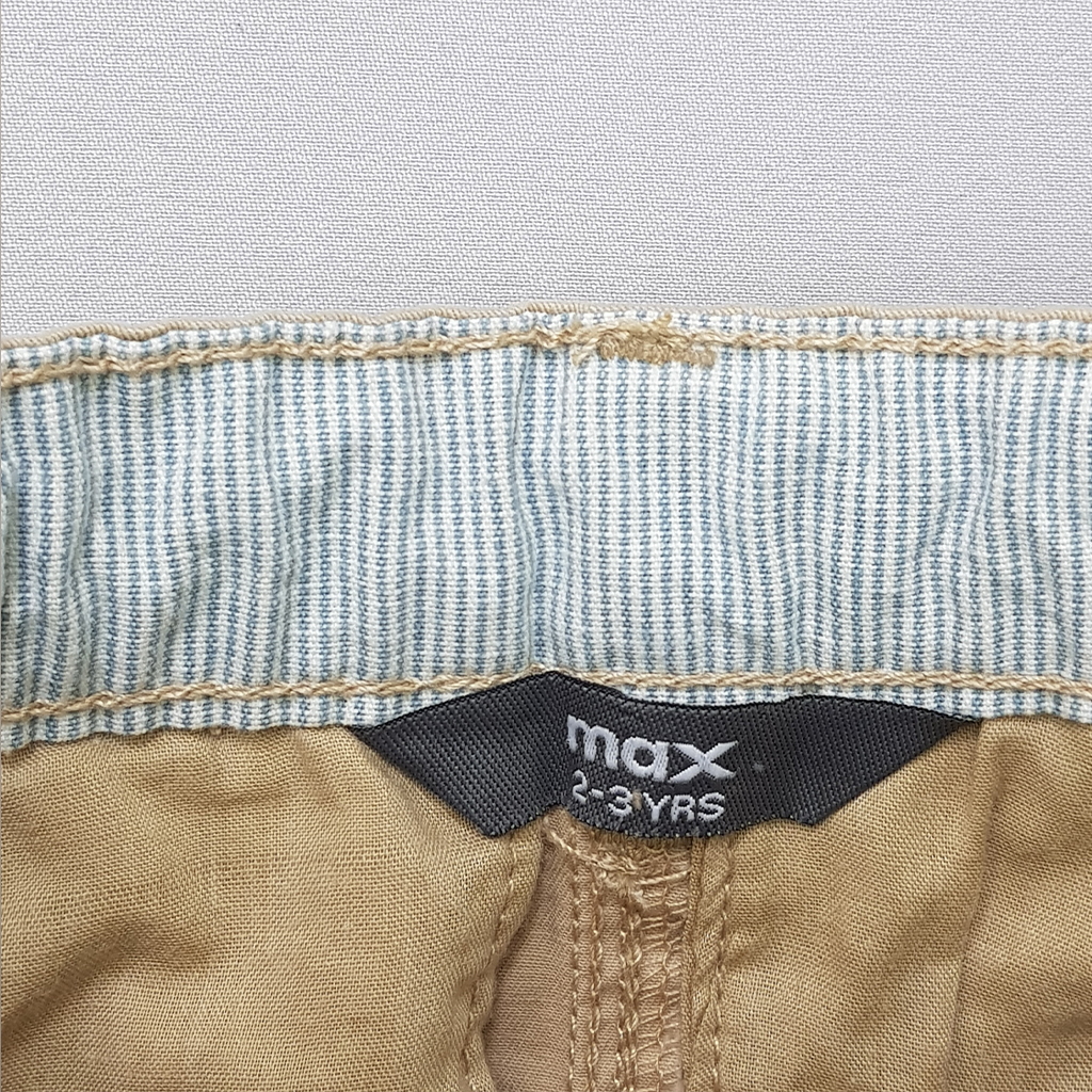 شلوار کتان پسرانه 27425 سایز 2 تا 8 سال مارک MAX
