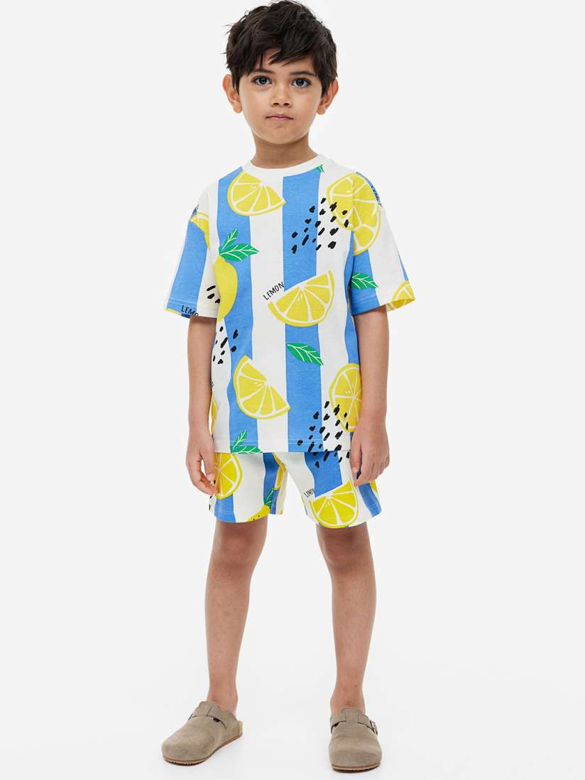تی شرت بچگانه 27211 سایز 3 تا 12 سال مارک H&M