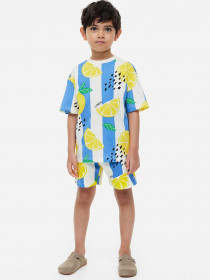 تی شرت بچگانه 27211 سایز 3 تا 12 سال مارک H&M