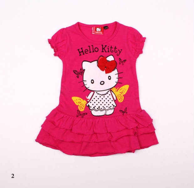 بلوز دخترانه 100905 سایز 3 تا 18 ماه مارک HELLO KITTY