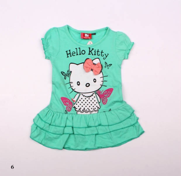 بلوز دخترانه 100905 سایز 3 تا 18 ماه مارک HELLO KITTY