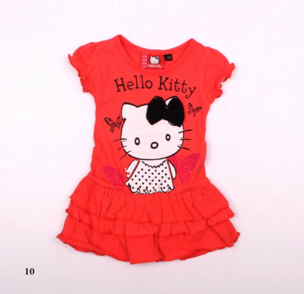 بلوز دخترانه 100905 سایز 3 تا 18 ماه مارک HELLO KITTY