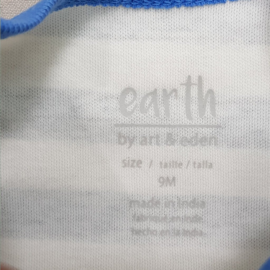 بادی پسرانه 27125 سایز 3 تا 24 ماه کد 2 مارک earth