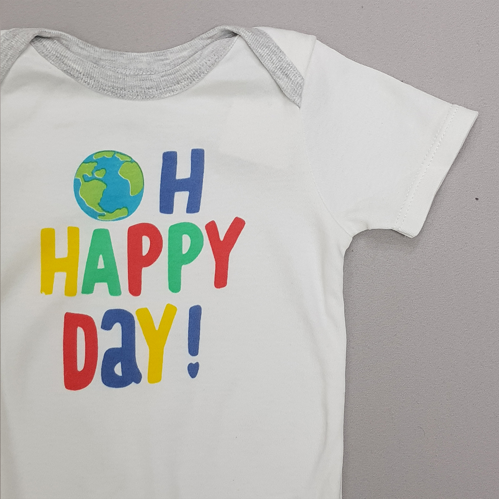 بادی بچگانه 27125 سایز بدوتولد تا 18 ماه کد 11 مارک earth