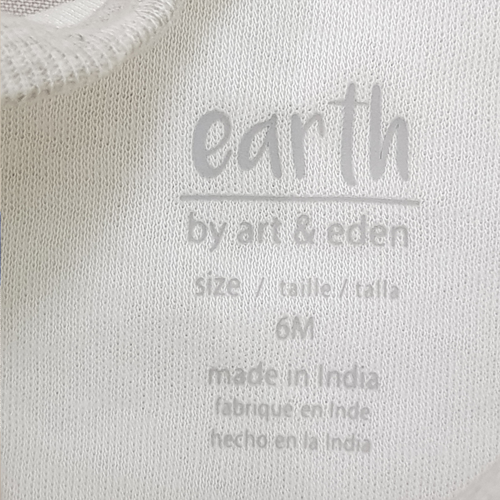 بادی بچگانه 27125 سایز بدوتولد تا 18 ماه کد 11 مارک earth