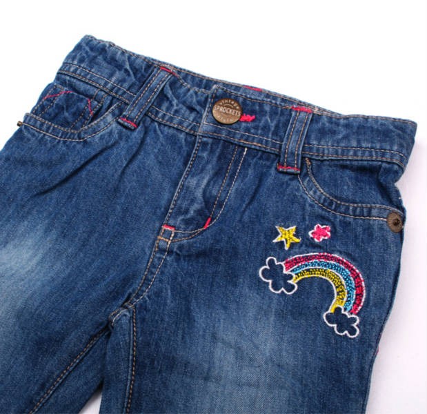 شلوار جینز دخترانه 100932 سایز 18 ماه تا 6 سال مارک SPROCKET