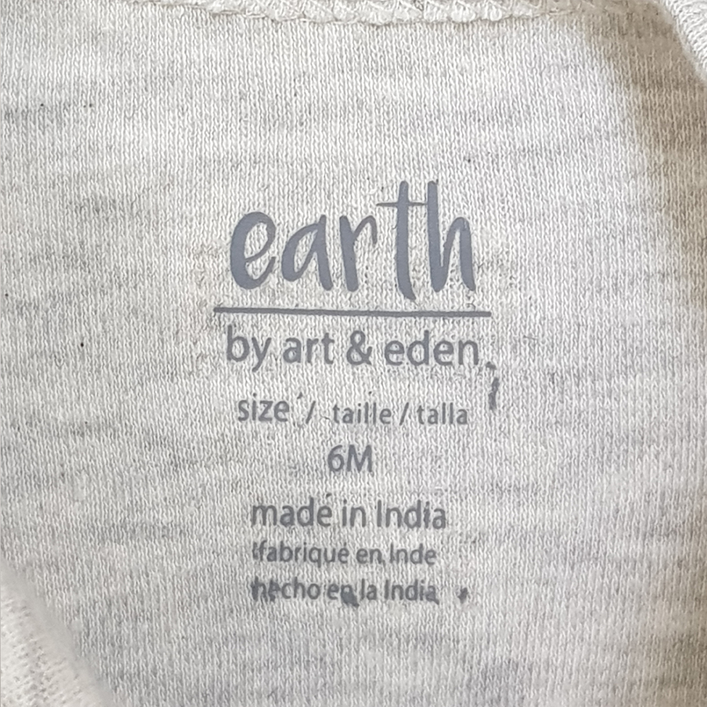 بادی پسرانه 27125 سایز بدوتولد تا 24 ماه کد 9 مارک earth