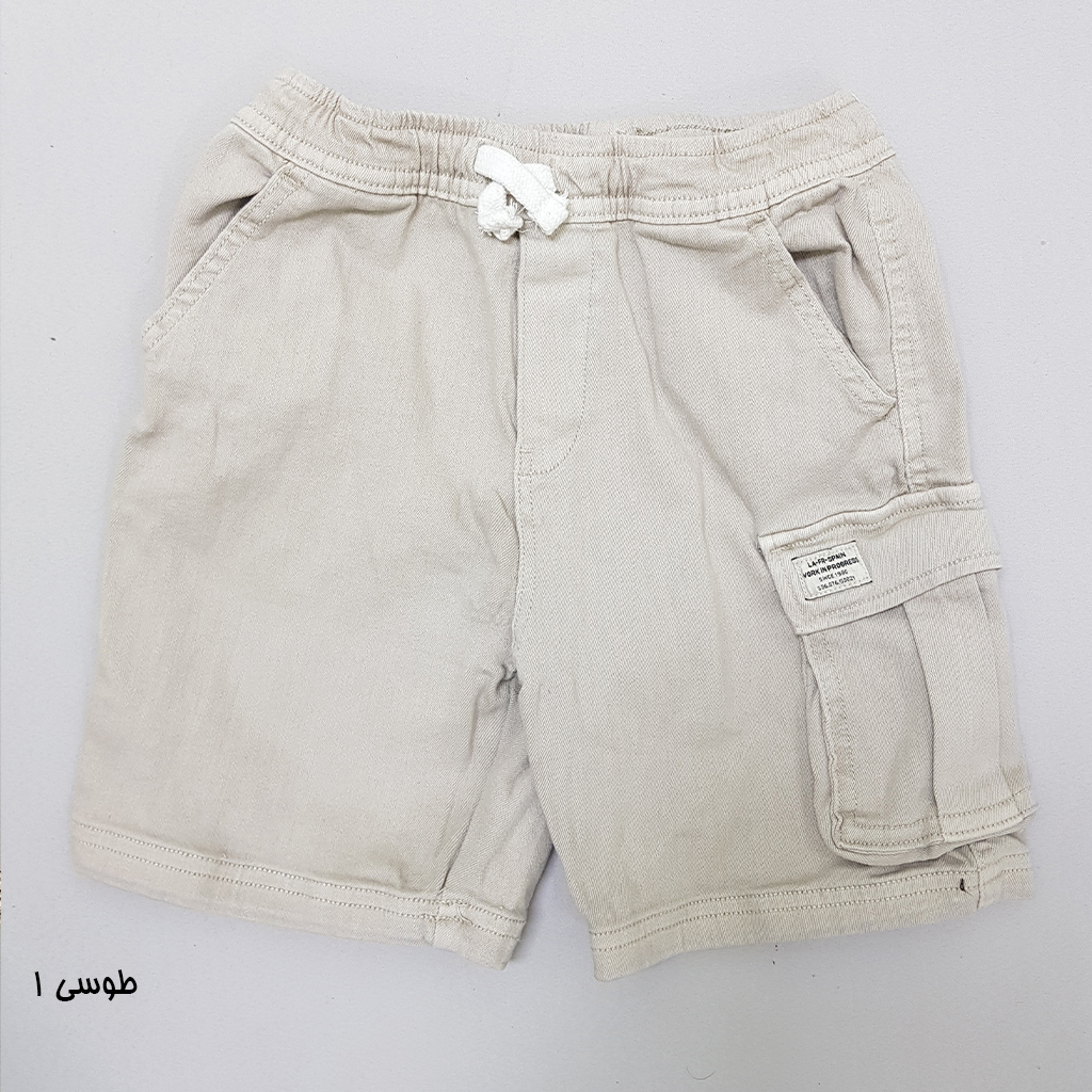 شلوارک پسرانه 27471 سایز 6 تا 14 سال مارک ZARA   *