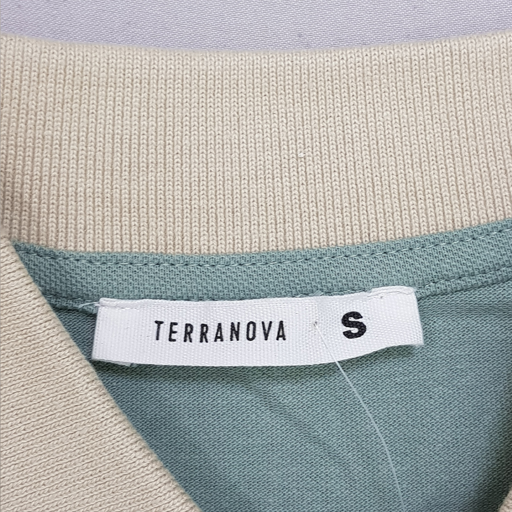 تی شرت یقه دار مردانه 27529 مارک Terranova
