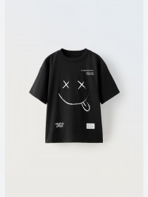 تی شرت پسرانه 27453 سایز 6 تا 12 سال کد 1 مارک ZARA
