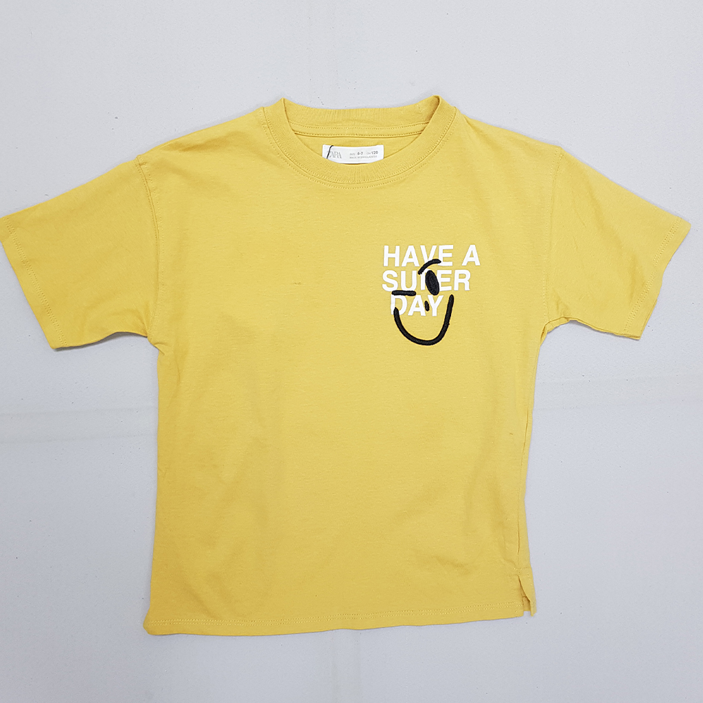 تی شرت پسرانه 27453 سایز 6 تا 12 سال کد 1 مارک ZARA   *