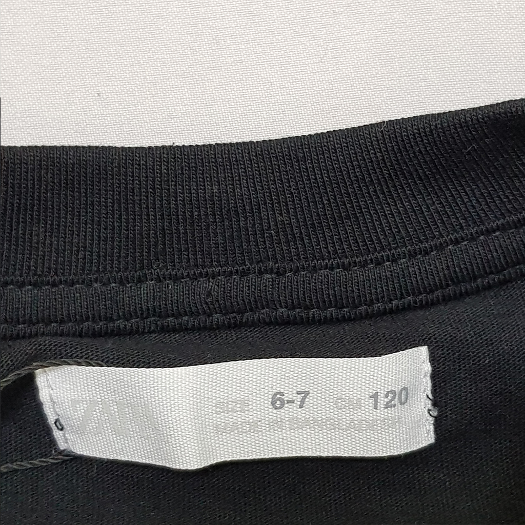 تی شرت پسرانه 27453 سایز 6 تا 12 سال کد 1 مارک ZARA   *