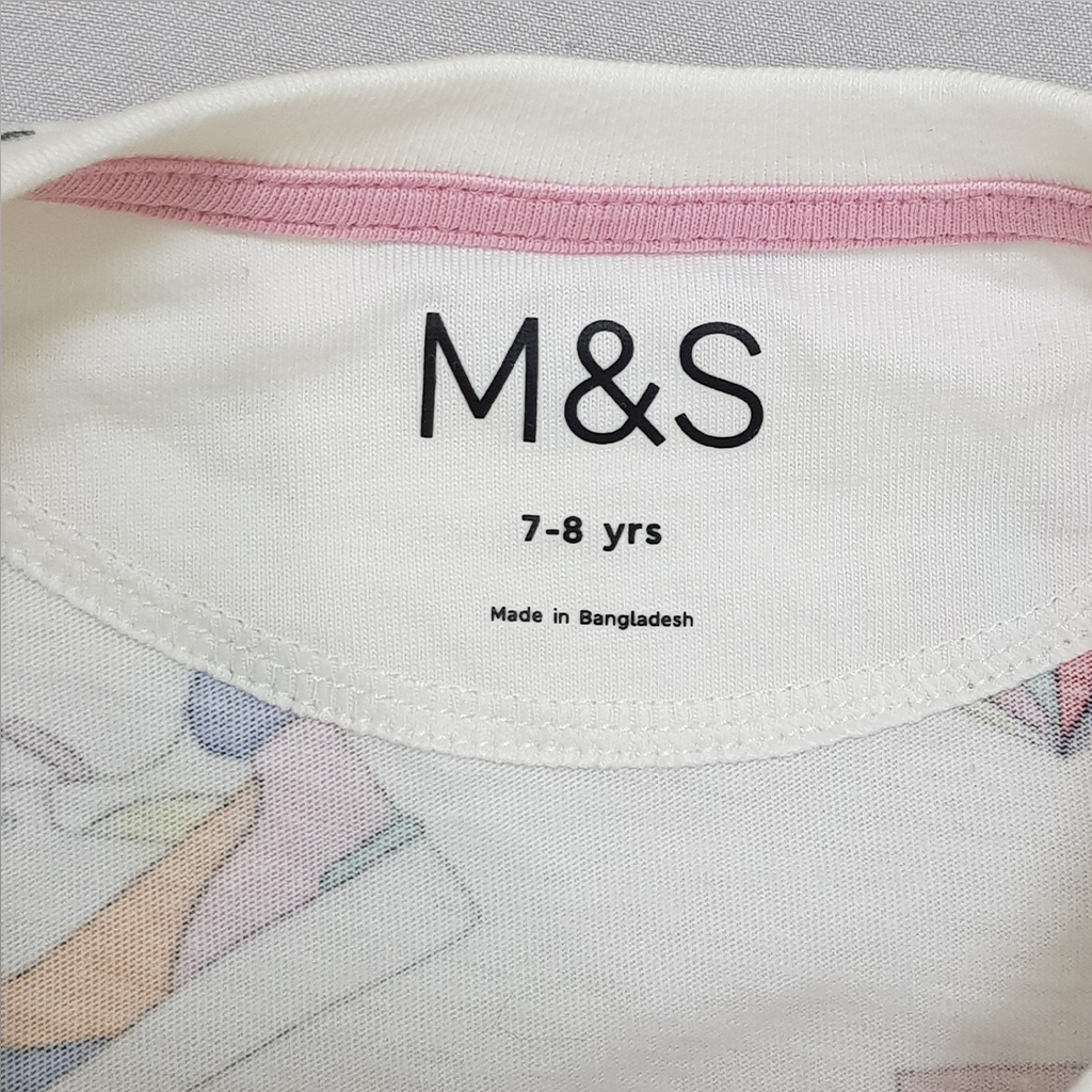 بلوز بچگانه 26354 سایز 7 تا 16 سال کد 1 مارک M&S   *
