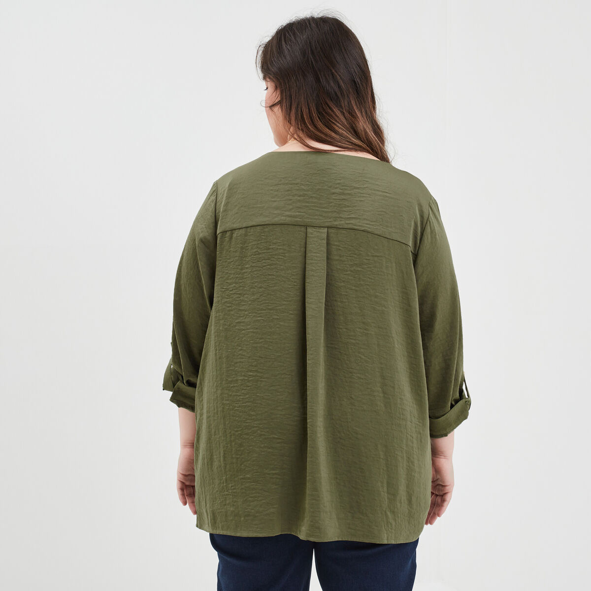 شومیز زنانه 22670 سایز 46 تا 54 مارک MODA VISTA   *