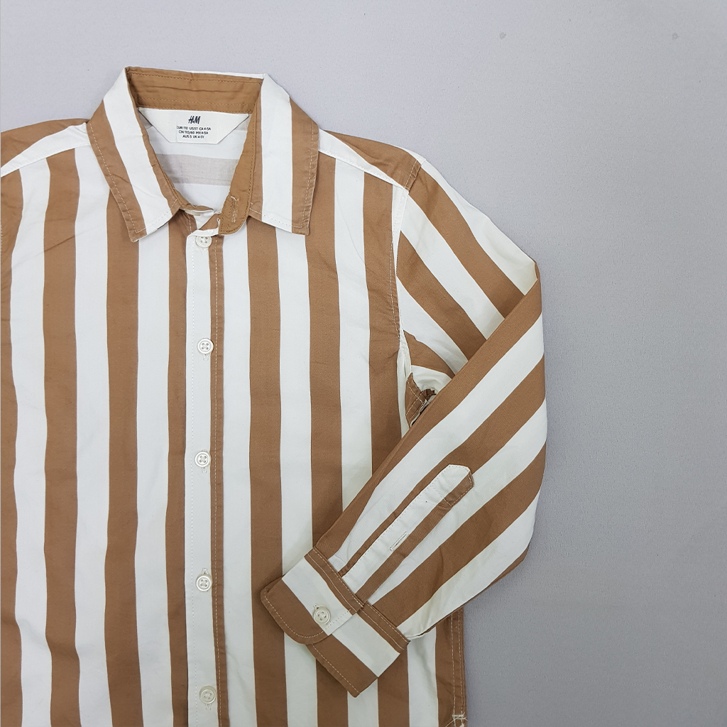 پیراهن پسرانه 21564 سایز 1.5 تا 10 سال کد 1 مارک H&M   *