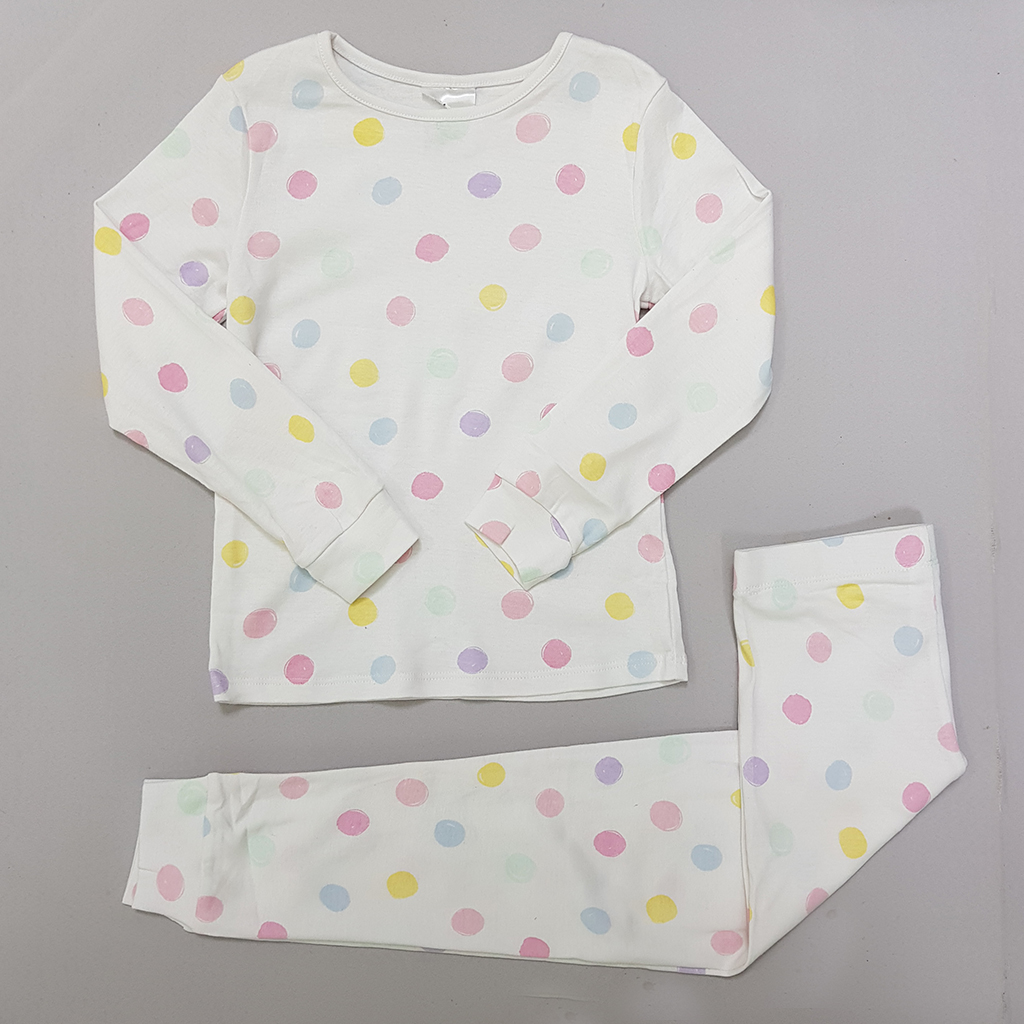 ست دخترانه 26361 سایز 3 تا 10 سال مارک H&M   *