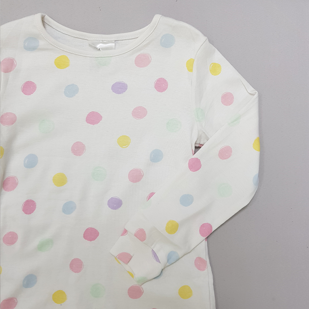 ست دخترانه 26361 سایز 3 تا 10 سال مارک H&M   *