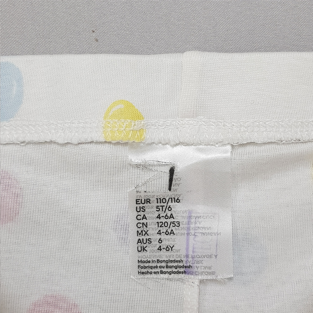 ست دخترانه 26361 سایز 3 تا 10 سال مارک H&M   *
