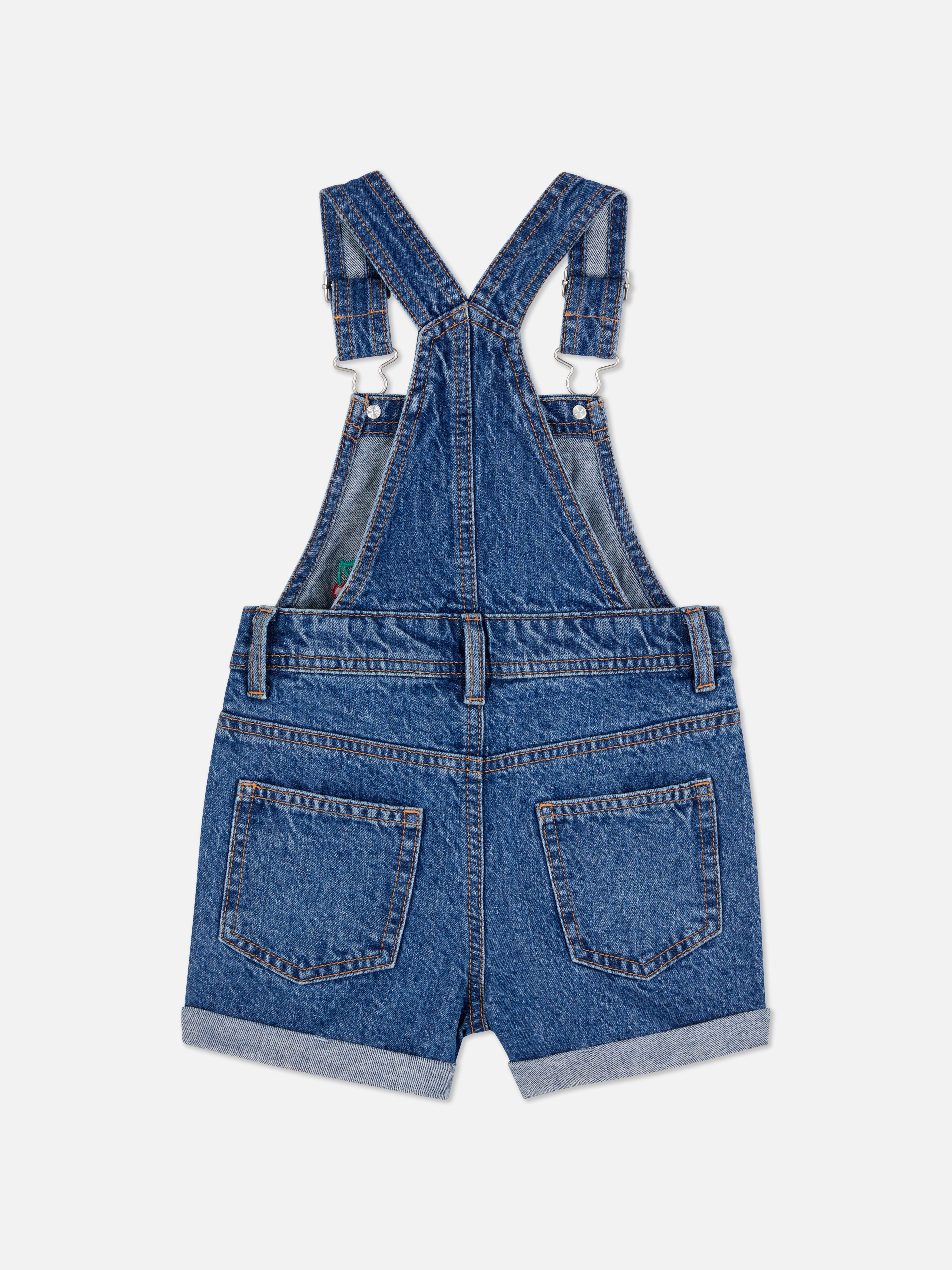 رامپر جینز دخترانه 27604 سایز 1.5 تا 8 سال مارک Primark
