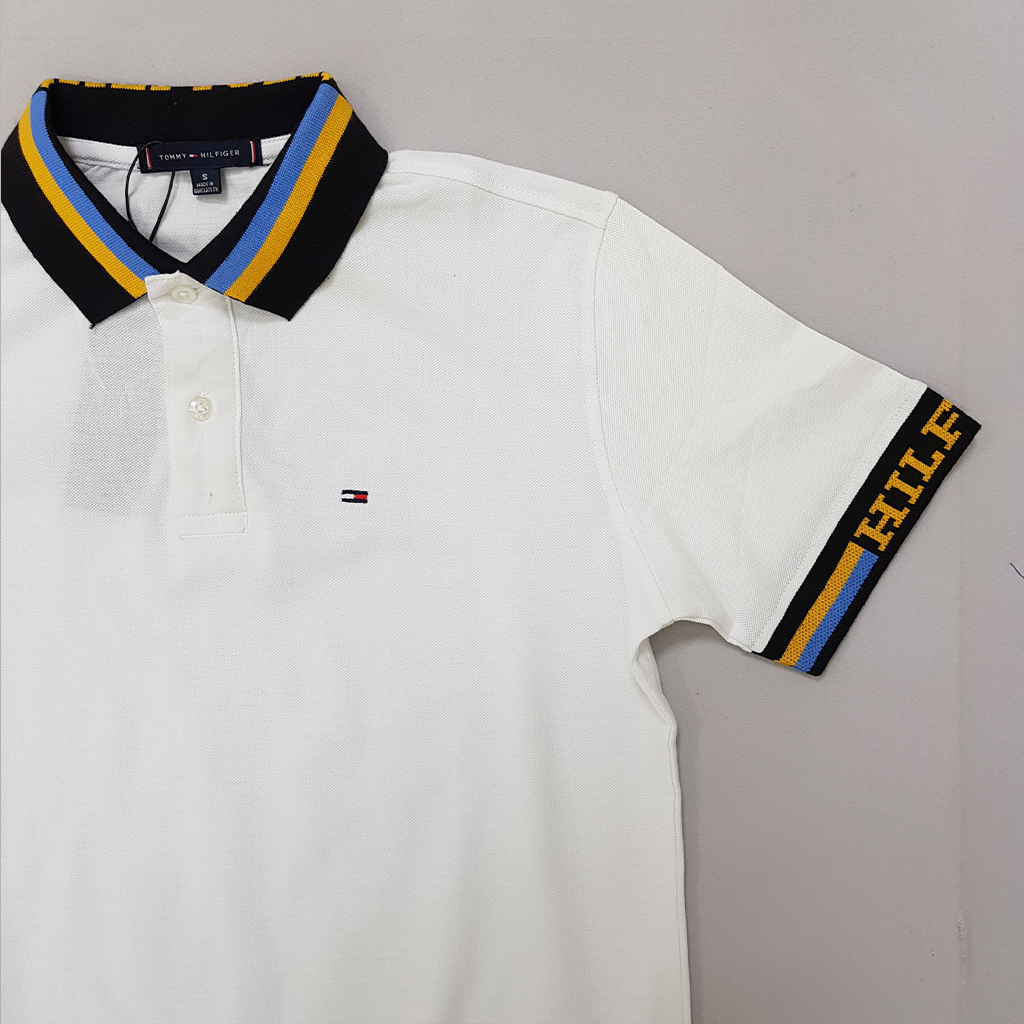 تی شرت یقه دار مردانه 27557 مارک Tommy