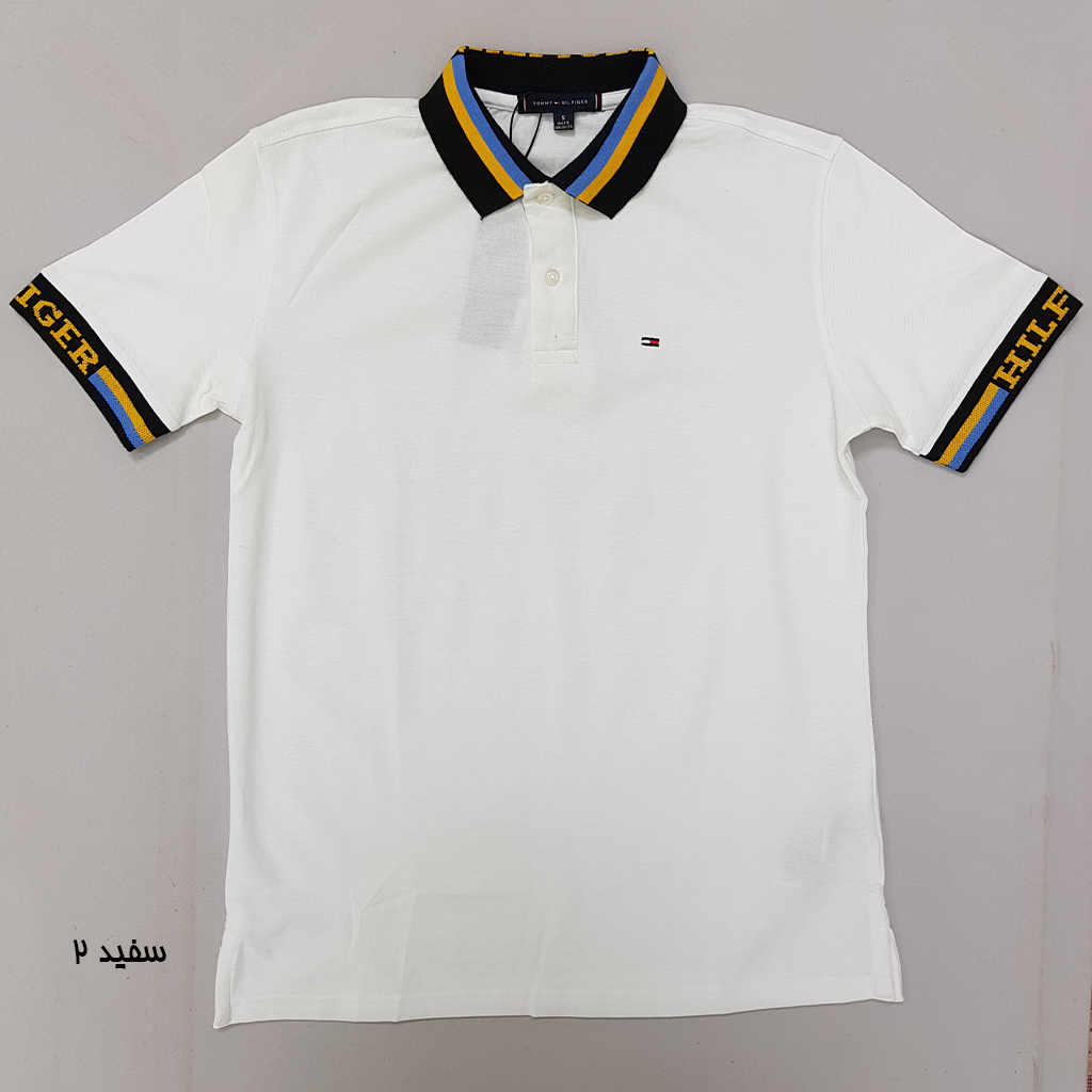 تی شرت یقه دار مردانه 27557 مارک Tommy